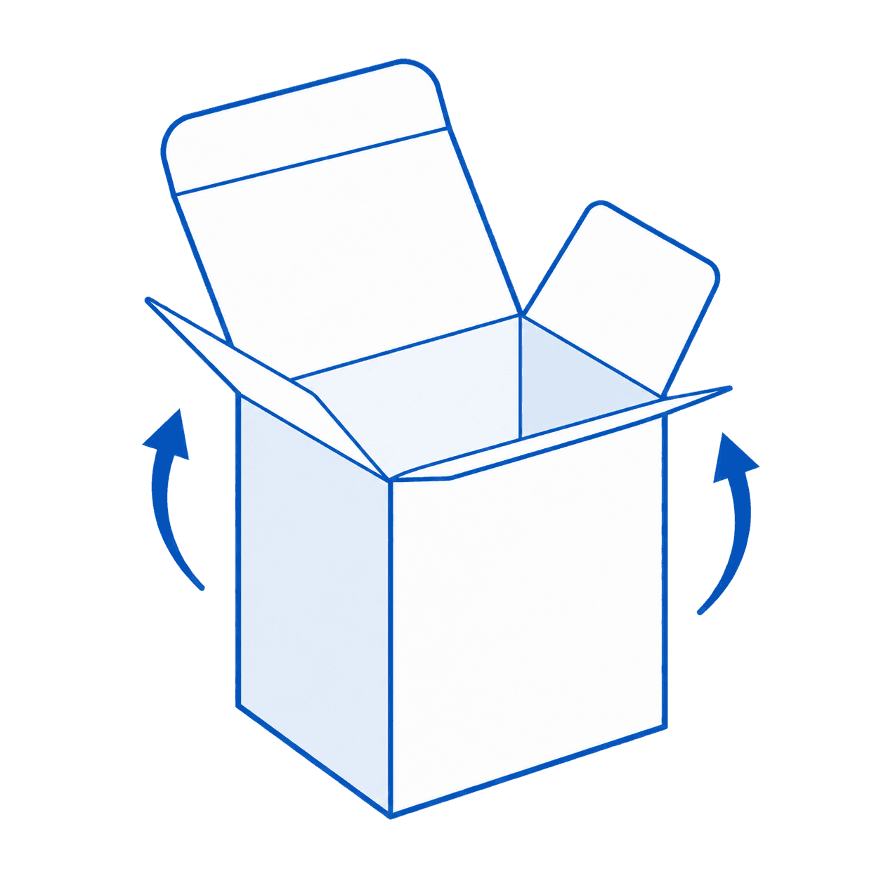 Carton Forming process illustration