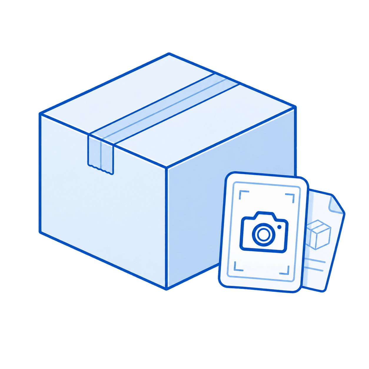 Corrugated case photo or drawing reference
