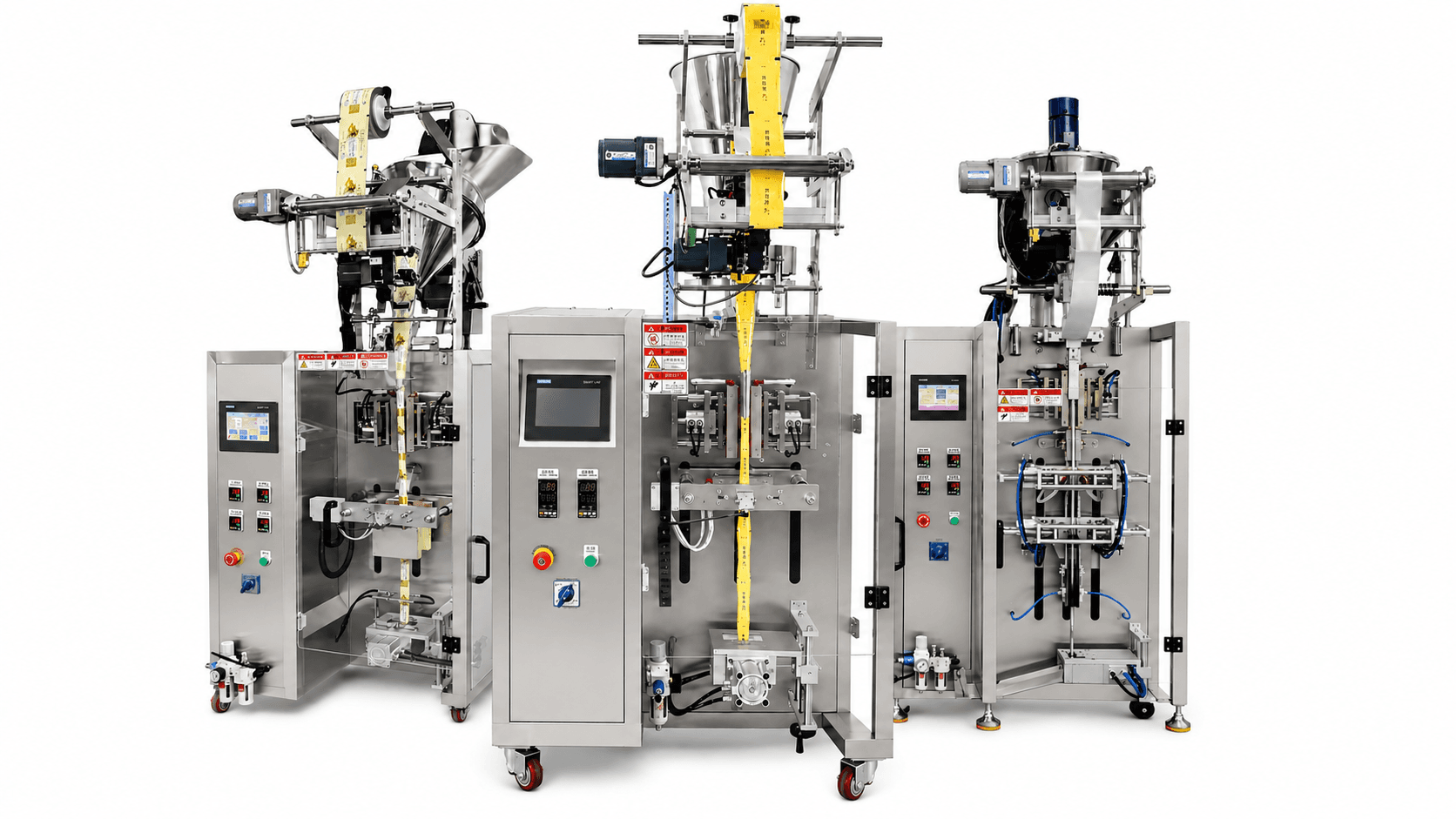 YUHUA single-lane sachet packing machine family