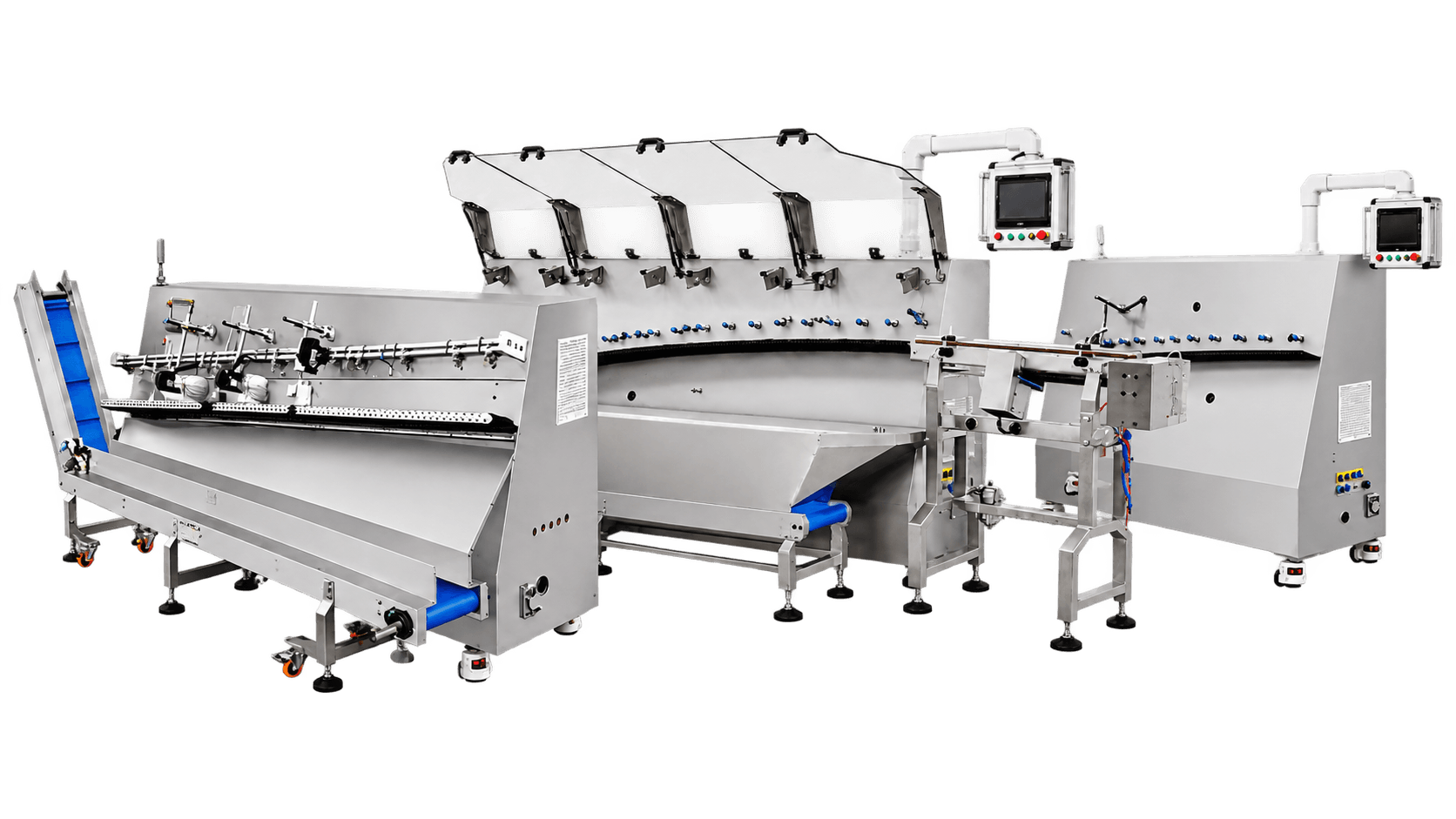 Automatic sorting and counting systems for product orienting, counting and feeding